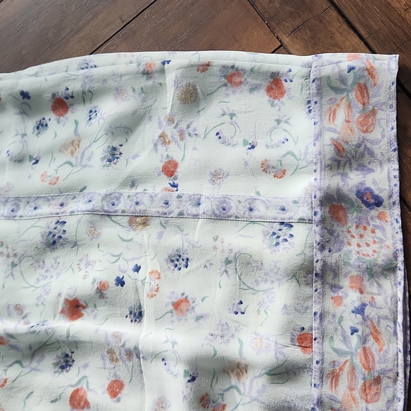 Joie XS silk floral sleeveless blouse - Picture 6 of 7